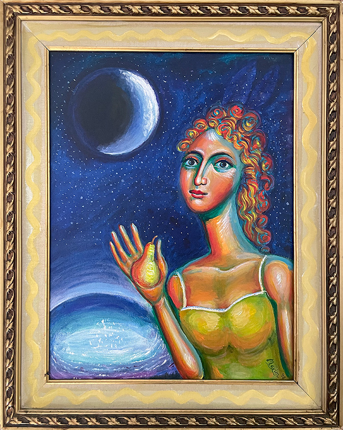 "Magic in the Moonlight", acrylic on canvas, 2018