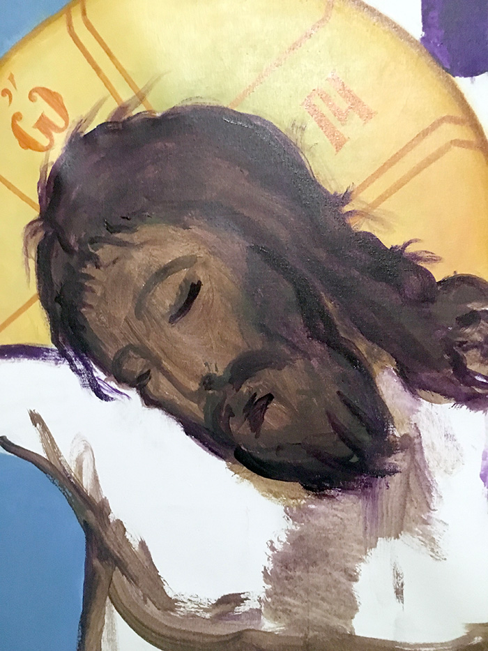 Tranquility in Suffering: The Peaceful Repose of Christ in Stamatis Skliris' Crucifixion